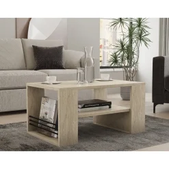 Iris soffbord - Travertin