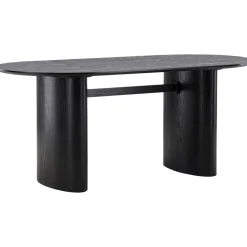 Isolde matbord 180 x 90 cm - Svart