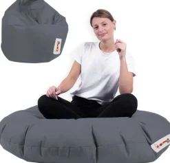 Iyzi sittsäck - Grå