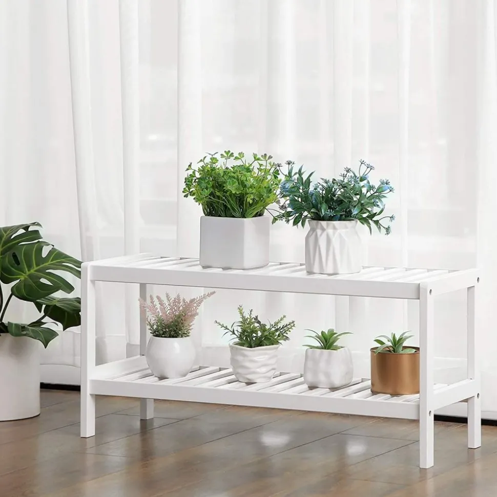 Japonica skohylla 70 x 33 cm - Vit