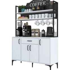 Jeriko skåp 130 - Vit