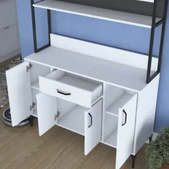 Jeriko skåp 130 - Vit