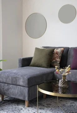 Jersey Spegel - Mässings imitation - Ø40