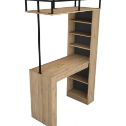 Jesper köksbord - Valnöt/svart