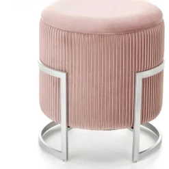 Jiminy sittpuff - Rosa + Textilrengöring för möbler