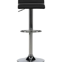 Jonna barstol - Svart/silver