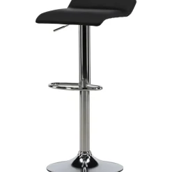 Jonna barstol - Svart/silver