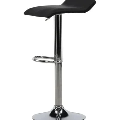 Jonna barstol - Svart/silver