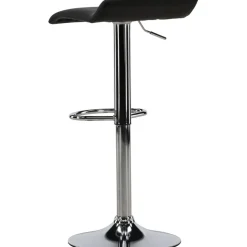 Jonna barstol - Svart/silver