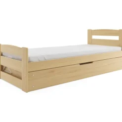 Juniorsäng Ernie med förvaring 90 cm - Furu