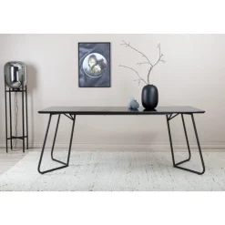 Kardinal matbord 190 cm - Svart