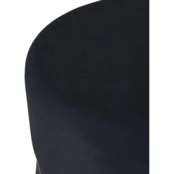 Kardinal sittpuff - Svart/mässing