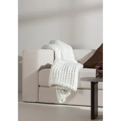 Kate filt 130x170 cm - Vit