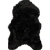 Katy fäll 60 x 90 cm - Svart fuskpäls