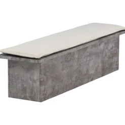 Kellogg sittbänk - Grå