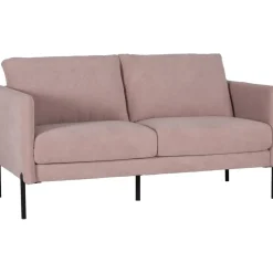Kingsley 2,5-sits soffa i rosa sammet