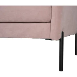 Kingsley 2,5-sits soffa i rosa sammet + Fläckborttagare för möbler