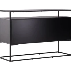 Kingsport avlastningsbord 120 x 45 cm - Svart