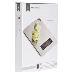 Köksvåg med timer - Stål