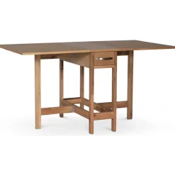 Klaffbord Fårö 30/90/150 x 80 cm - ekfanér + Fläckborttagare för möbler