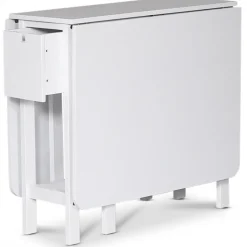 Klaffbord vitt med låda 150/90/30 x 80 cm - Sandhamn + Textilrengöring för möbler