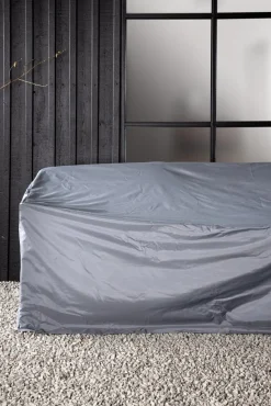 Klas möbelskydd för hörnsoffor 254/254 x 90 cm - Grå + Rengöringsmedel för utemöbler