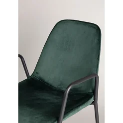 Klädesholmen matstol - Svart/mörkgrön