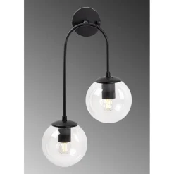 Klenod vägglampa 10570 - Svart