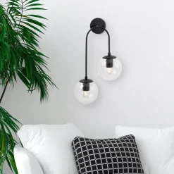 Klenod vägglampa 10570 - Svart