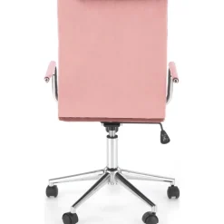 Kontorsstol Regan - Rosa sammet