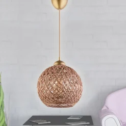 Kordo taklampa - Brun