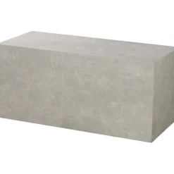 Kuben soffbord beige marmorfolie 110 x 50 cm