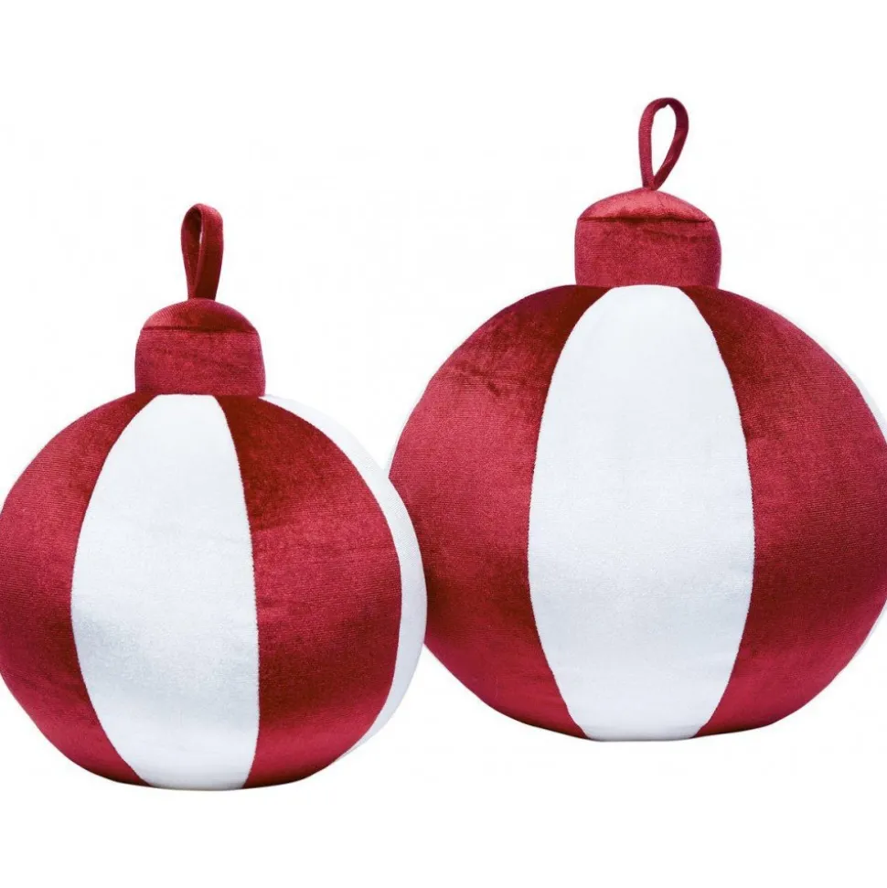 Kula prydnadskudde 22 cm - Röd