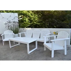 Kungshamn utemöbelgrupp - Vit