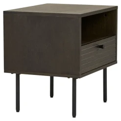 Kyoto sidobord - Rökt ek/svart