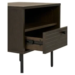 Kyoto sidobord - Rökt ek/svart