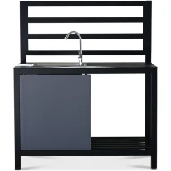 Lackö utekök med vask - 120x60