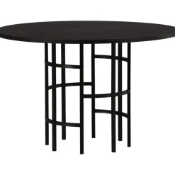Laholm matbord Ø115 cm - Svart