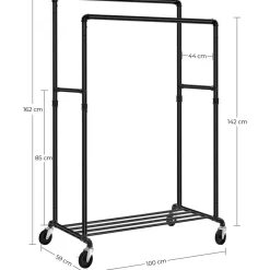 Lakej Duo klädställning - Svart