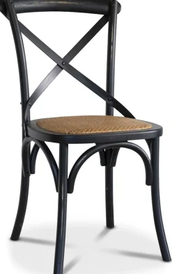 Lamier matgrupp Bord med 4 st svarta Gaston stolar