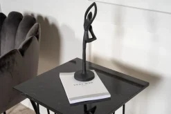 Lampbord 40 x 40 cm - Svart