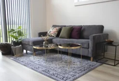 Lampbord 45 x 45 cm - Svart