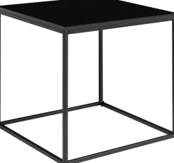 Lampbord 45 x 45 cm - Svart + Fläckborttagare för möbler