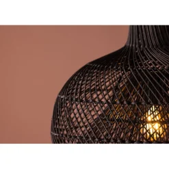 Laroche taklampa - Svart/mörkbrun