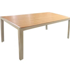 Las Vegas matbord 205x90cm - Beige / Ek aintwood + Rengöringsmedel för utemöbler