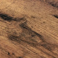 Lasse skohylla 73 cm - Brun/svart