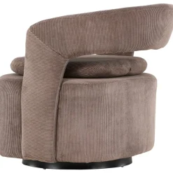 Laurel fåtölj - Brun manchester