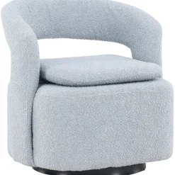 Laurel fåtölj - Ljusblå