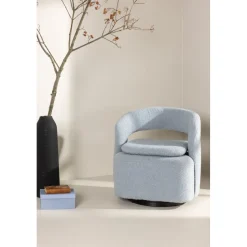 Laurel fåtölj - Ljusblå