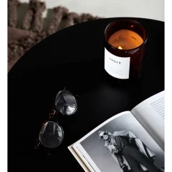 Lawton soffbord Ø50 cm - Svart